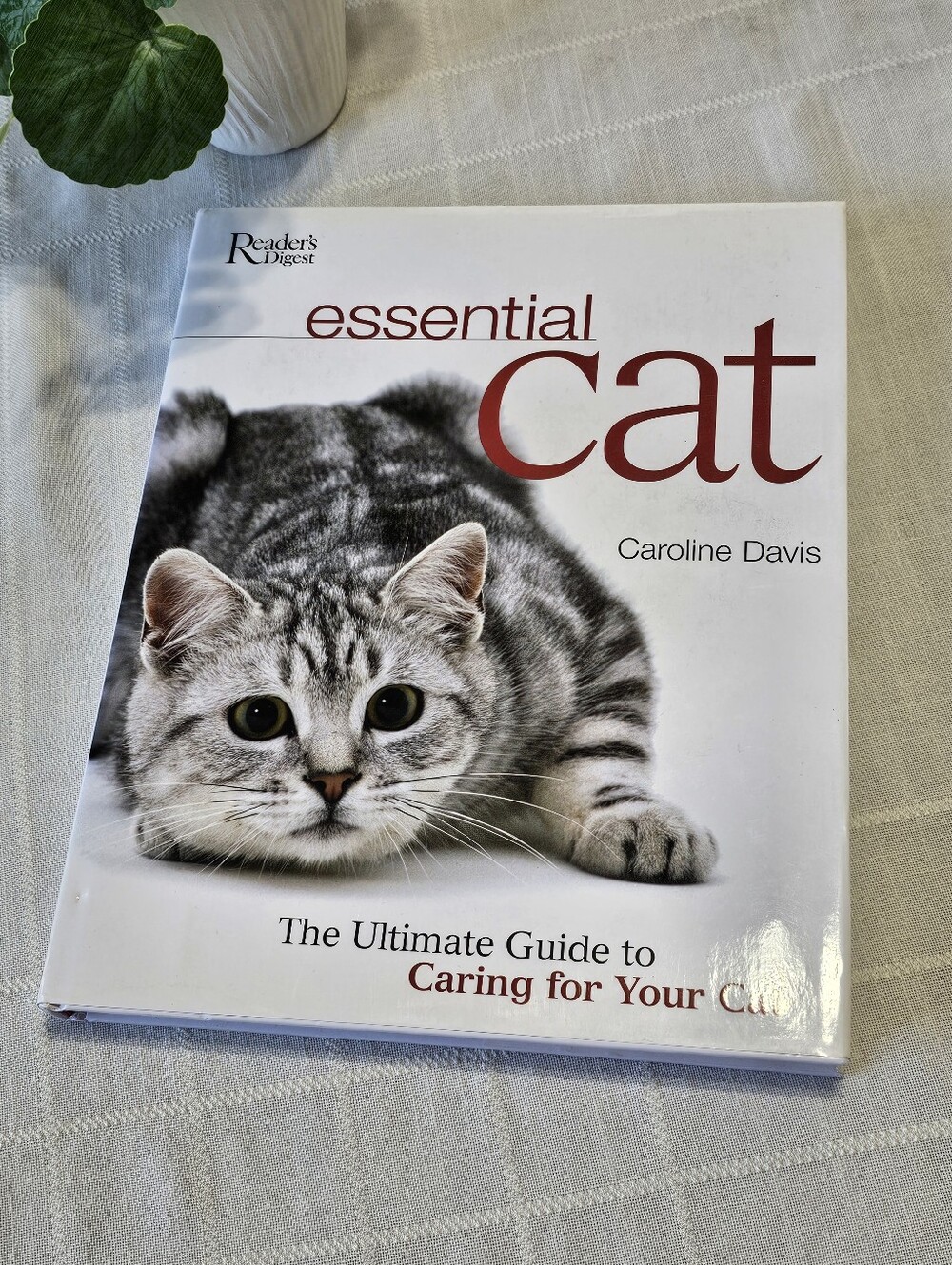 Reader’s Digest Essential Cat Hardcover Coffee Table Book Caroline Davis